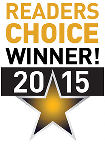 Readers Choice Winner - 2015